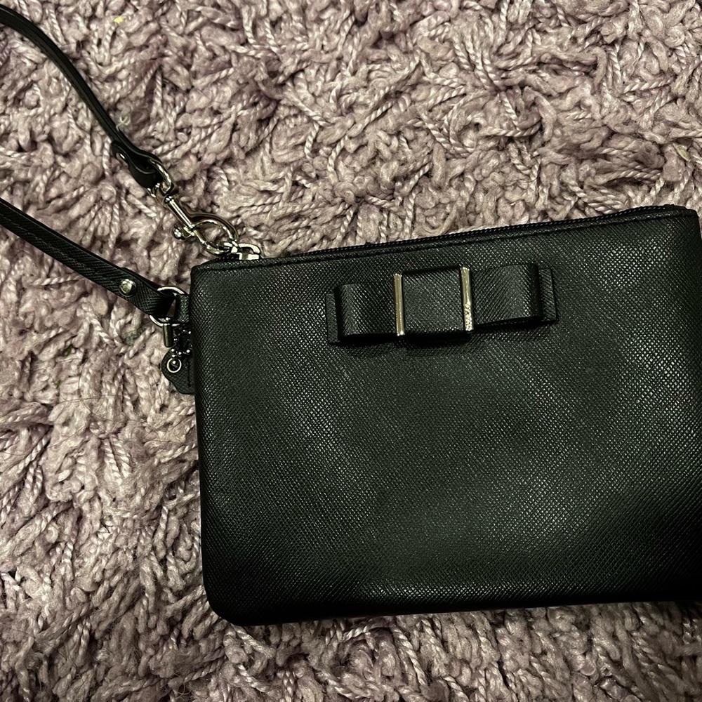 Black Bow Accent Women's Bag